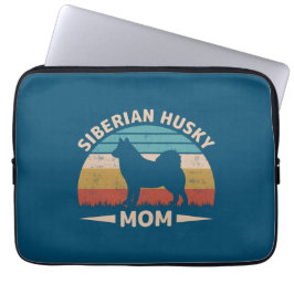 シベリアのハスキーママ特別ボンドのハスキーママ ラップトップスリーブ