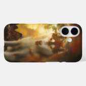 シベリアのハスキームーン王国 Case-Mate iPhoneケース (裏面 (横))