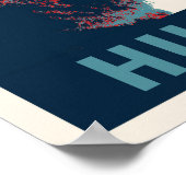 シベリアのハスキー政治パロディのポスター ポスター (角)