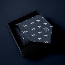 シベリアのハスキー犬のパタモノグラムのーン ネクタイ