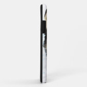 シベリアのハスキー犬の水の色のアー絵画ト Case-Mate iPhoneケース (裏面/右)