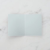 シベリアのハスキー犬の空白のノートカード カード (内部)