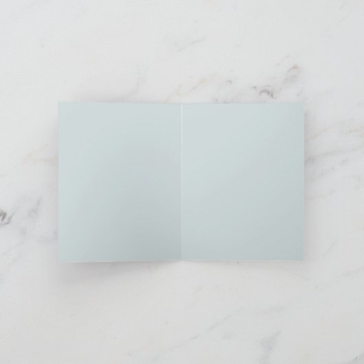 シベリアのハスキー犬の空白のノートカード カード (内部)