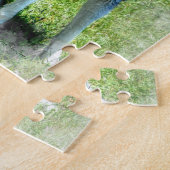 シベリアのハスキー犬を愛する人のペットギフトシリーズ ジグソーパズル (側面)