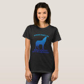 シベリアのハスキー犬ハウリングオオカミ Tシャツ (正面フル)