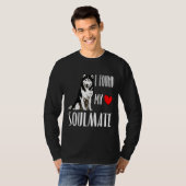 シベリアのハスキー犬最高のの友人 Tシャツ (正面フル)