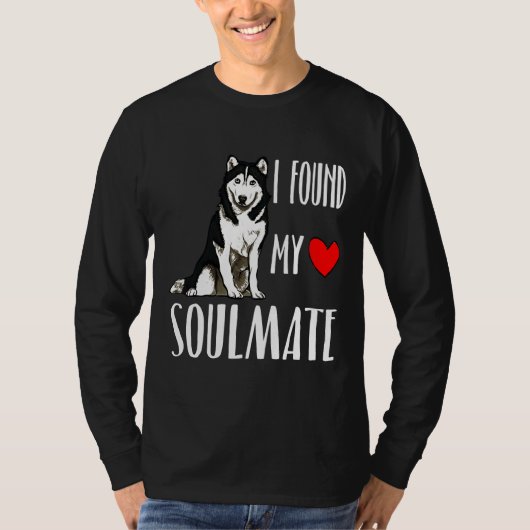 シベリアのハスキー犬最高のの友人 Tシャツ (正面)