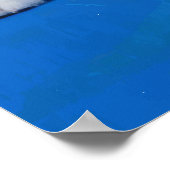 シベリアのハスキー犬 ポスター (角)