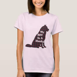 シベリアのハスキーBFFギフト Tシャツ