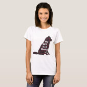 シベリアのハスキーBFFギフト Tシャツ (正面フル)