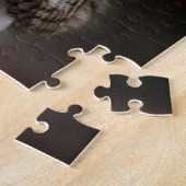 シベリアのワシミミズク ジグソーパズル (側面)