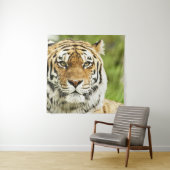 シベリアの珍しい虎:絶滅危惧休眠 タペストリー (インサイチュ)