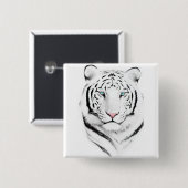 シベリアの白いトラ 缶バッジ (正面&裏面)