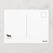 シベリアの虎はがき ポストカード (裏面)