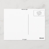 シベリアの虎はがき ポストカード (裏面)