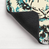 シベリアの虎 | タイガーカラフルマウスパッド マウスパッド (コーナー)