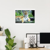 シベリアの虎 ポスター (ホームオフィス)