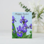 シベリアアイリスハッピーイースターコーディネート項目 シーズンポストカード (スタンド正面)