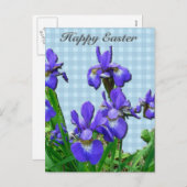 シベリアアイリスハッピーイースターコーディネート項目 シーズンポストカード (正面/裏面)