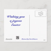 シベリアアイリスハッピーイースターコーディネート項目 シーズンポストカード (裏面)