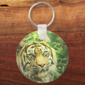 シベリアタイガーキーチェーン キーホルダー (正面)