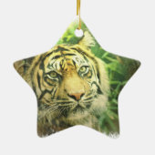 シベリアトラのオーナメント セラミックオーナメント (裏面)
