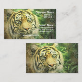 シベリアトラの名刺 名刺 (正面/裏面)