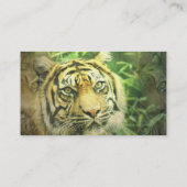 シベリアトラの名刺 名刺 (裏面)