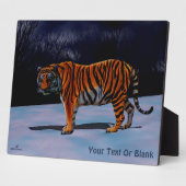 シベリアトラ フォトプラーク (側面)