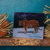 シベリアトラ フォトプラーク (側面)