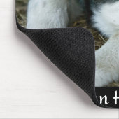 シベリアハスキルールマウスパッド マウスパッド (コーナー)