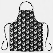 シベリアハスキーエプロンAlaskanマラムートエプロン エプロン (正面)