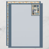 シベリアハスキーオーナーラバーキープサケおもしろいキルト (正面/裏面)