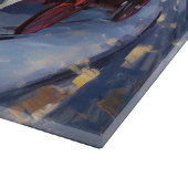 シベリアハスキークリスマスフェスティバルシーズン カッティングボード (角)