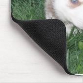 シベリアハスキーパピーマウスパッド マウスパッド (コーナー)