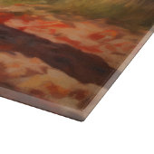 シベリアハスキー紅葉秋インスパイア カッティングボード (角)