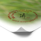 シベリアハスキー9Y570D-006 ポスター (角)