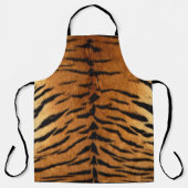 シベリアフェイクタイガーの皮 エプロン (正面)