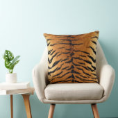 シベリアフェイクタイガースキン装飾用クッション クッション (椅子)
