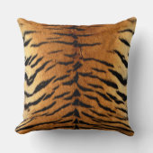 シベリアフェイクタイガースキン装飾用クッション クッション (正面)