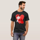 シベリアンキャット Tシャツ (正面フル)