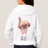 シベリアンハスキーが大好きな女の子 シュナウザー犬好き (裏面)