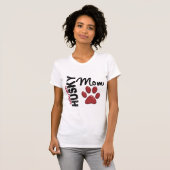 シベリアンハスキーのお母さん2 Tシャツ (正面フル)