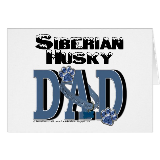 シベリアンハスキーのパパ (正面横)