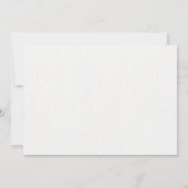 シベリアンハスキーの子犬の犬の誕生日感謝カード 招待状 (裏面)