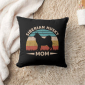 シベリアンハスキーの母 特別な絆 ハスキーママ クッション (ブランケット)