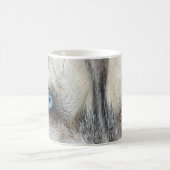 シベリアンハスキーはマグを注目します コーヒーマグカップ (中央)
