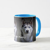 シベリアンハスキーコンボマグ マグカップ (正面右)