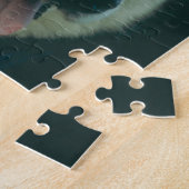 シベリアンハスキー犬のパズル ジグソーパズル (側面)