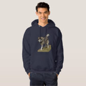 シベリアンハスキー犬 パーカ (正面フル)